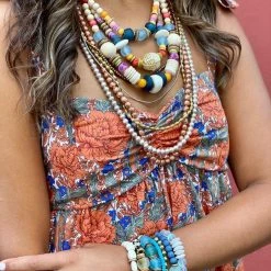 Twine + Twig Calypso Collection Layered Classic Necklace | Calypso 13 Twine + Twig Calypso Collection Layered Classic Necklace | Calypso