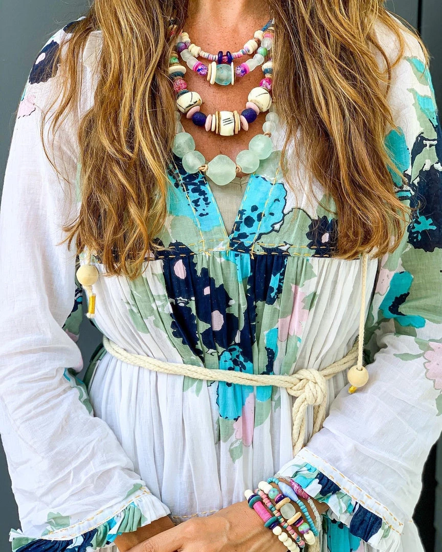 Twine + Twig Trio Stack Bracelet Set | Tie Dye Tones Collection 5 Twine + Twig Trio Stack Bracelet Set | Tie Dye Tones Collection