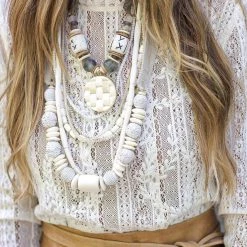 Twine + Twig B+W Collection Mid Classic Necklace | Montauk