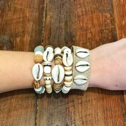 Twine + Twig Layering Cowrie Stack Cowrie Collection