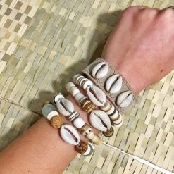 Twine + Twig Layering Cowrie Stack Cowrie Collection