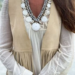 Twine + Twig Cowrie Collar Necklace | Edition 17 Cowrie Collection