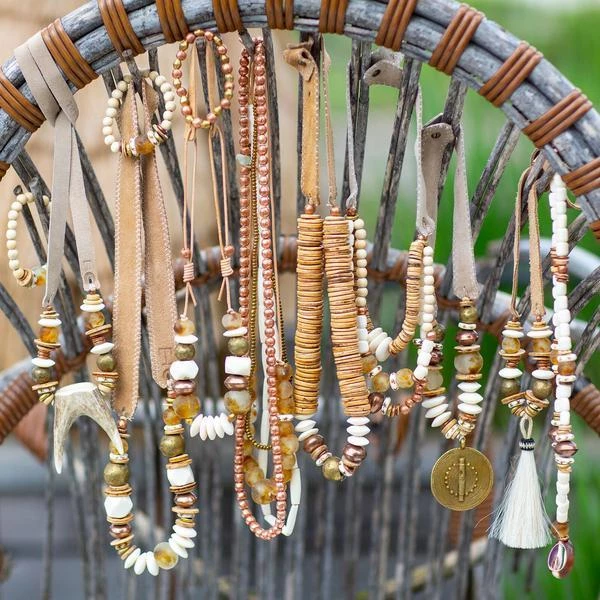 Twine + Twig Neutral Collection Mid Classic Necklace | Sunkissed 3 Twine + Twig Neutral Collection Mid Classic Necklace | Sunkissed