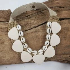 Twine + Twig Cowrie Collar Necklace | Edition 11 Cowrie Collection