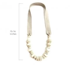 Twine + Twig Neutral Collection Mid Classic Necklace | Neutral