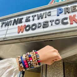 Twine + Twig Woodstock Collection Tribal Stack Bracelet | Woodstock