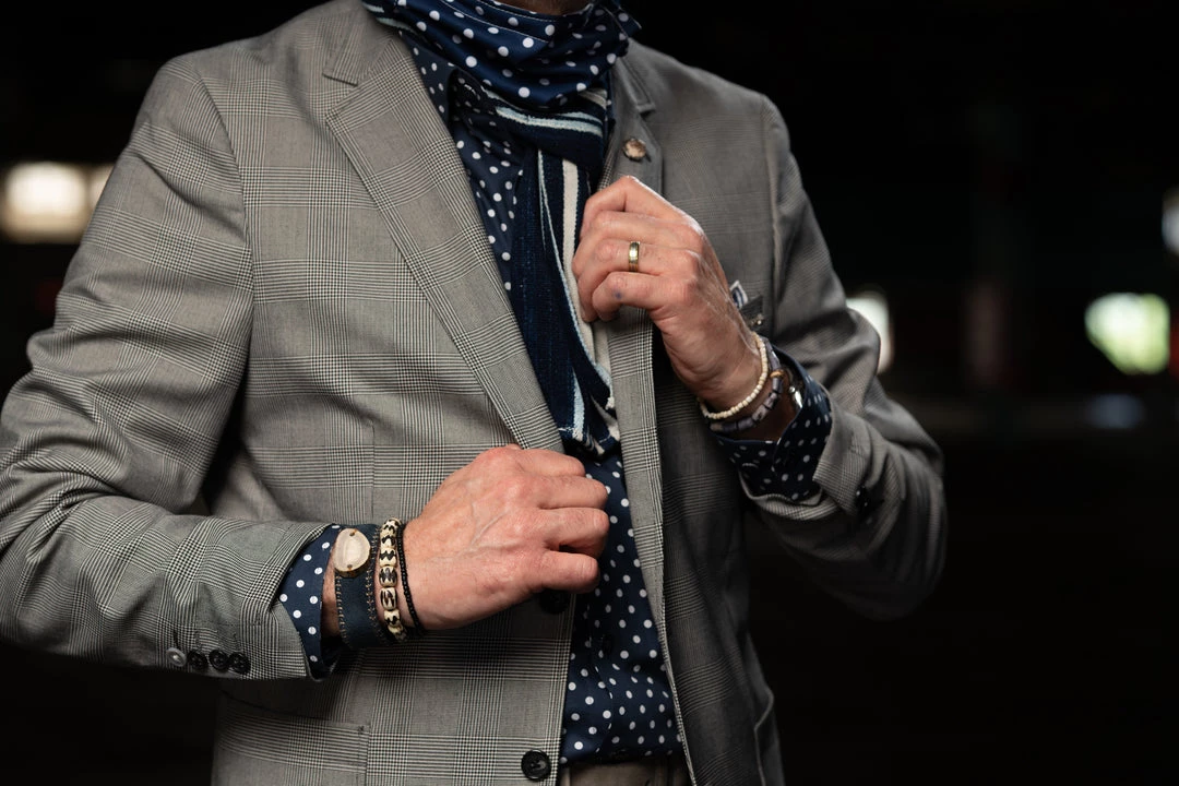 Twine + Twig Leather Cuff Bracelet | Mens 4 Twine + Twig Leather Cuff Bracelet | Mens