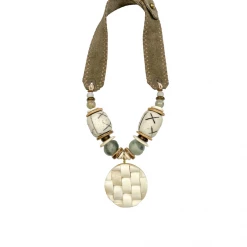 Twine + Twig Mid Pendant Necklace | Stone Stone Collection