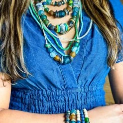 Twine + Twig Trio Stack Bracelet Set | Earth