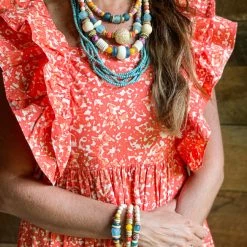 Twine + Twig Calypso Collection Layered Classic Necklace | Calypso 17 Twine + Twig Calypso Collection Layered Classic Necklace | Calypso