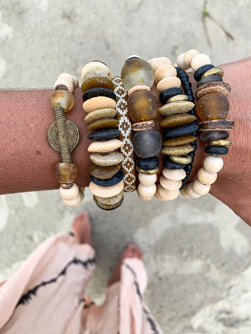 Twine + Twig Trio Stack Bracelet Set | Desert 5 Twine + Twig Trio Stack Bracelet Set | Desert