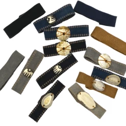 Twine + Twig Leather Cuff Bracelet | Mens 18 Twine + Twig Leather Cuff Bracelet | Mens