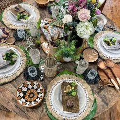 Twine + Twig Bowl + Spoon Set | Batik 12 Twine + Twig Bowl + Spoon Set | Batik