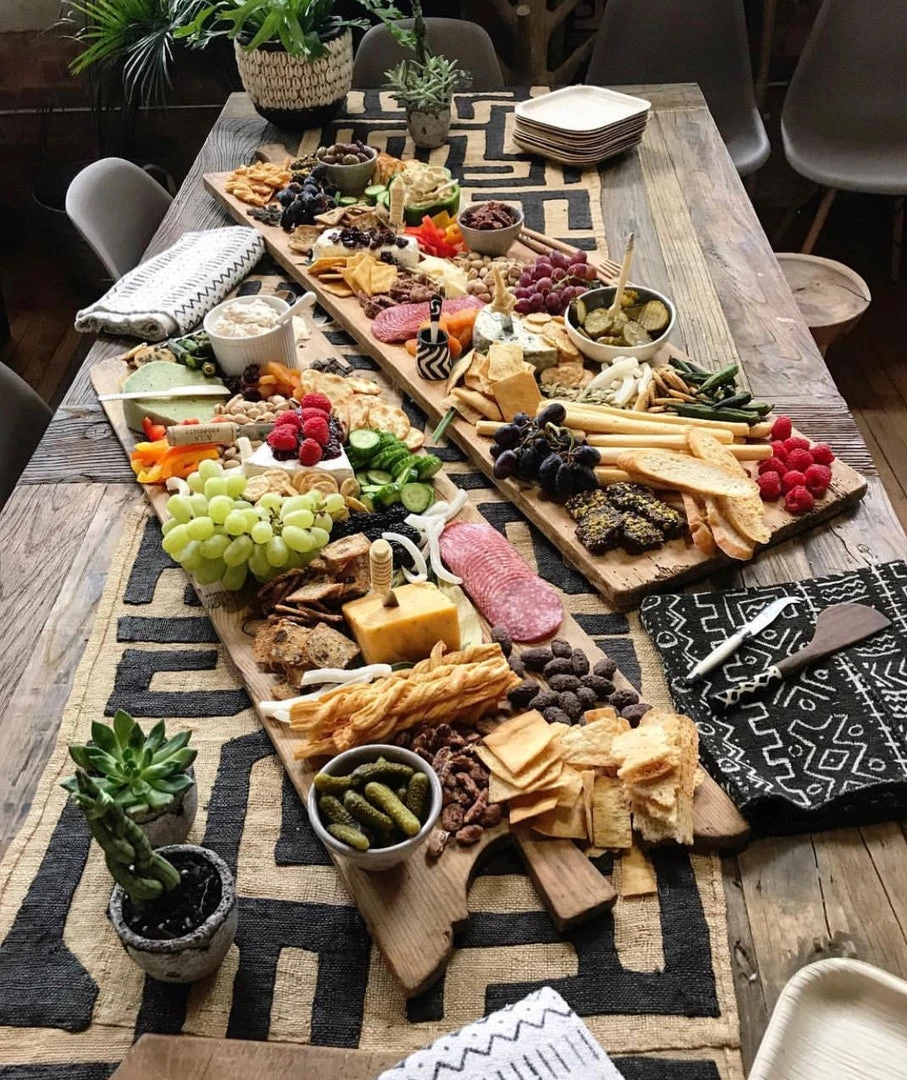 Twine + Twig Cowrie Collection Cocktail Napkin Set | White Tribal 3 Twine + Twig Cowrie Collection Cocktail Napkin Set | White Tribal