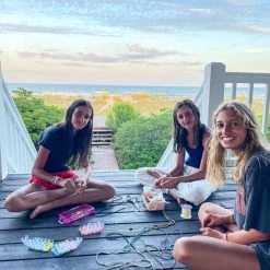 Twine + Twig Teen Star Seed Bracelet | Green Teen Collection 26 Twine + Twig Teen Star Seed Bracelet | Green Teen Collection