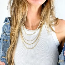 Twine + Twig Chain Collection Slim Classics | Long Chain