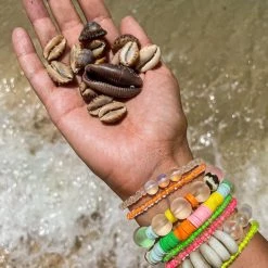 Twine + Twig Teen Collection Intricate Stack Bracelet | Electric White 13 Twine + Twig Teen Collection Intricate Stack Bracelet | Electric White