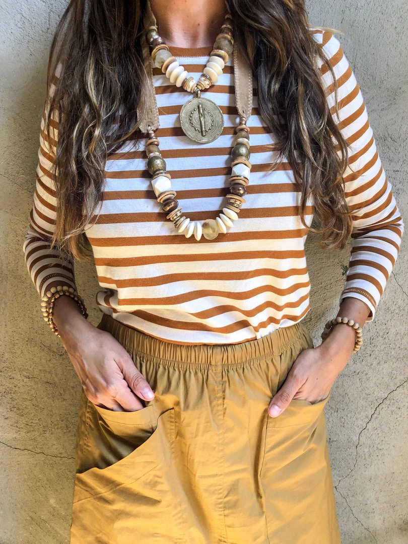 Twine + Twig Neutral Collection Mid Classic Necklace | Sunkissed 2 Twine + Twig Neutral Collection Mid Classic Necklace | Sunkissed