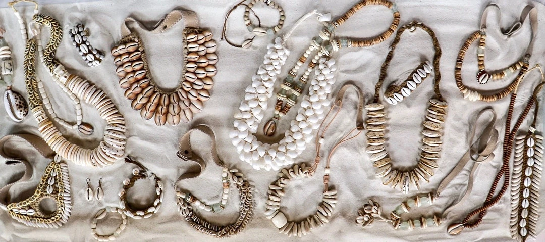 Twine + Twig Cord Classic Necklace | Cowrie 4 Twine + Twig Cord Classic Necklace | Cowrie