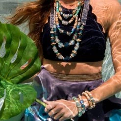 Twine + Twig Mid Classic Necklace | Lagoon Tones Collection