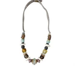 Twine + Twig Layer Choker Necklace | Sea Glass Sea Glass Collection