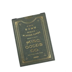 Twine + Twig Cacti/Gold Deck Of Playing Cards Fiesta Collection