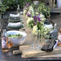 Twine + Twig Cowrie Collection Dinner Napkin Set | Mixed Tribal