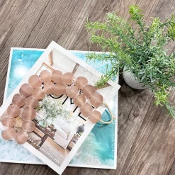 Twine + Twig Decorative Recycled Glass Beads Tropic Collection