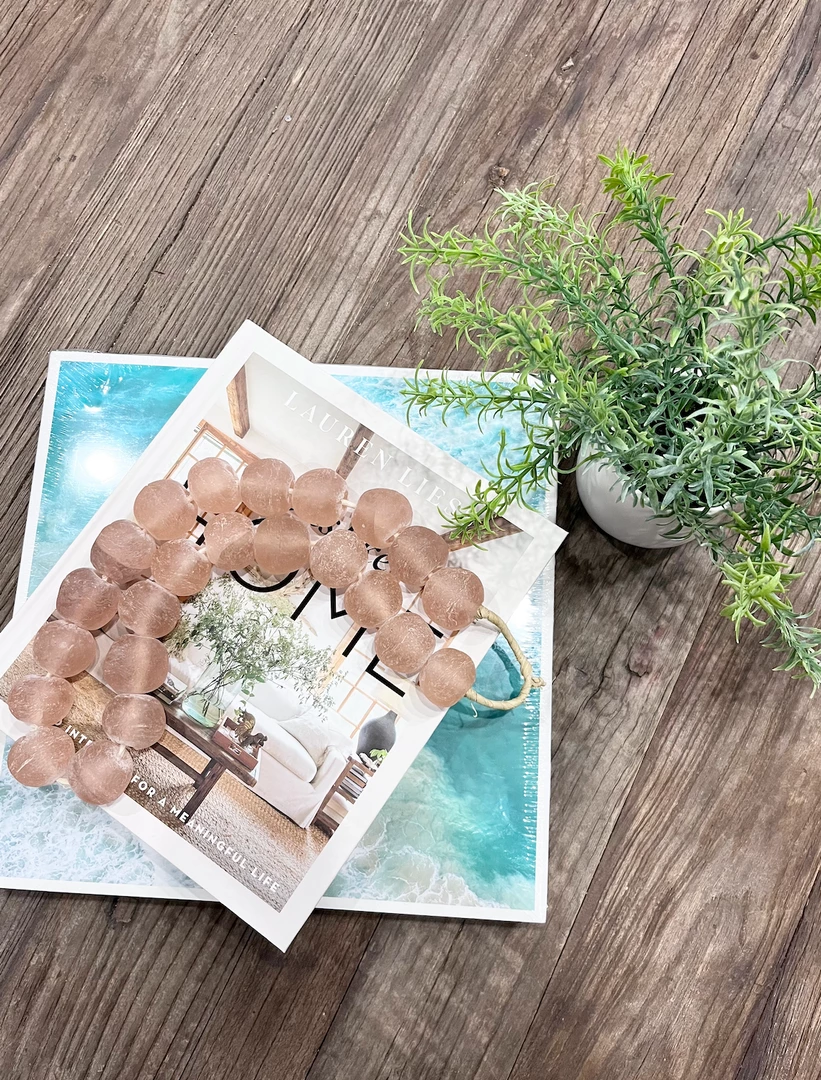 Twine + Twig Decorative Recycled Glass Beads Tropic Collection 2 Twine + Twig Decorative Recycled Glass Beads Tropic Collection