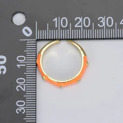 Twine + Twig Teen Collection Enamel Ring | Purple