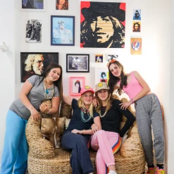 Twine + Twig Smiley Face Trucker Hat | Pink Teen Collection