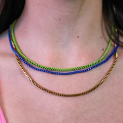 Twine + Twig Box Chain Necklace | Gold Teen Collection
