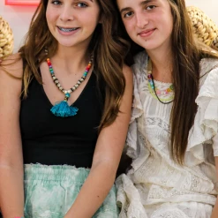 Twine + Twig Teen Collection Tween Tassel Necklace Set | Pink 8 Twine + Twig Teen Collection Tween Tassel Necklace Set | Pink