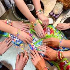 Twine + Twig Teen Collection Teen Vinyl Seed Bracelet | Yellow