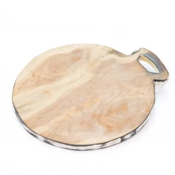 Twine + Twig Wooden Round Cutting Board