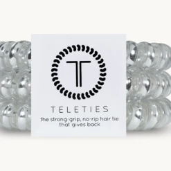 Twine + Twig TELETIES | Electric Silver | Large