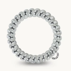 Twine + Twig TELETIES | Electric Silver | Large
