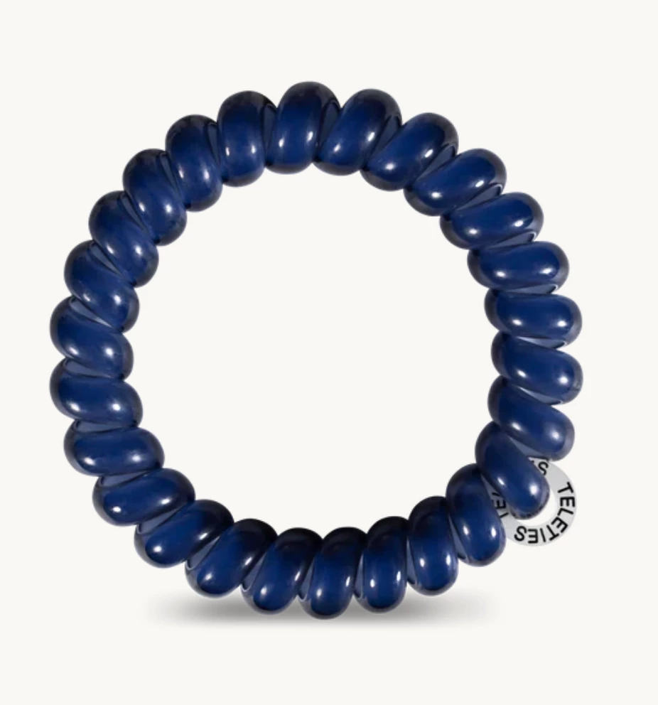 Twine + Twig TELETIES | Nantucket Navy | Large Teen Collection 2 Twine + Twig TELETIES | Nantucket Navy | Large Teen Collection