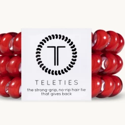 Twine + Twig TELETIES | Scarlet Red | Large Teen Collection
