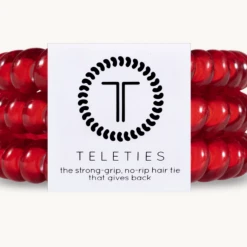 Twine & Twig Sales 6 Twine + Twig Teen Collection TELETIES | Scarlet Red | Small
