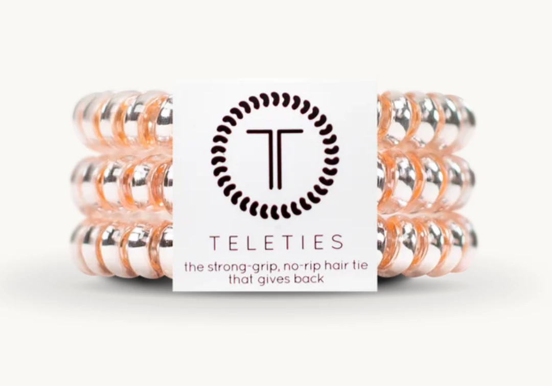 Twine + Twig TELETIES | Millennial Pink | Small 1 Twine + Twig TELETIES | Millennial Pink | Small