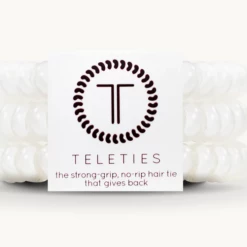 Twine + Twig Teen Collection TELETIES | Coconut White | Small