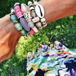 Twine + Twig Bracelets Single Stack Bracelet | Neutral