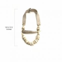 Twine + Twig Antler Tip Classic Necklace | Neutral Neutral Collection 13 Twine + Twig Antler Tip Classic Necklace | Neutral Neutral Collection