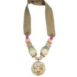 Twine + Twig Mid Pendant Necklace | Electric Tones Collection