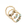 Twine + Twig Trio Stack Bracelet Set | Cream Bracelets