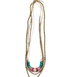 Twine + Twig Palm Layer Necklace Set Palm Collection