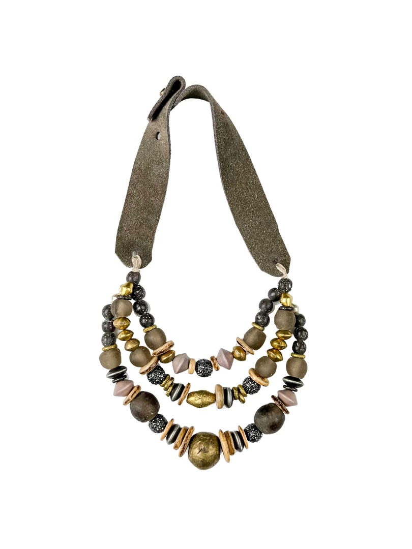 Twine & Twig Pavé Collection Layered Classic Necklace | Pavé 1 Twine & Twig Pavé Collection Layered Classic Necklace | Pavé