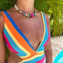 Twine + Twig Tropic Collection Slim Classic Necklace | Tropic