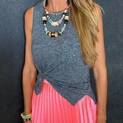 Twine + Twig Layered Classic Necklace | Electric